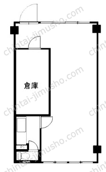 串田ビル1Fの間取図