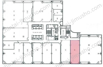 機械振興会館3Fの間取図