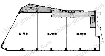 町田大星ビルA1Fの間取図