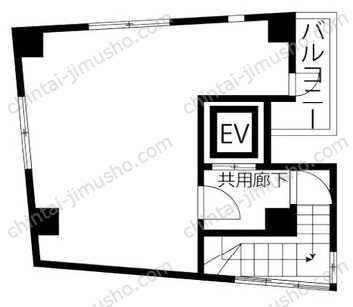 金町方大ビル4Fの間取図