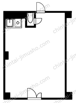 クレオ211Fの間取図