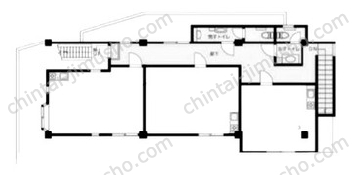 東浅川ビル2Fの間取図