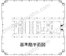 晴海アイランドトリトンスクエアオフィスタワーX24Fの間取図