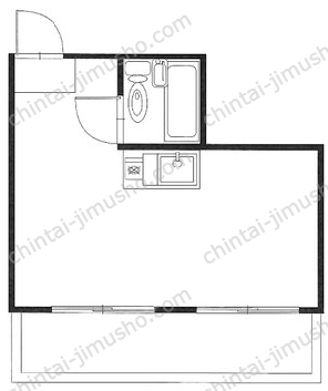 コーポ東和4Fの間取図