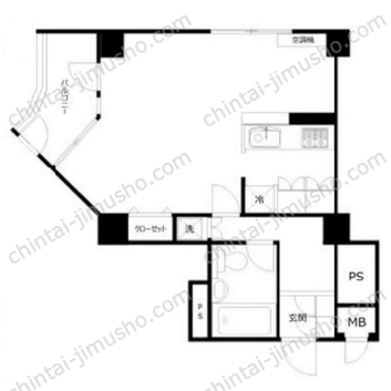 インペリアル六本木／インペリアル六本木フォーラム11Fの間取図