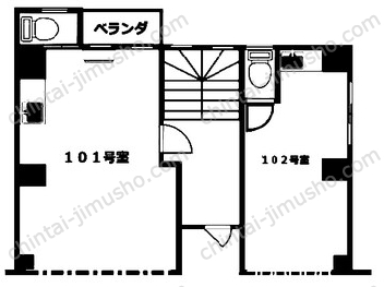 小林ビル1Fの間取図