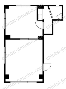 あみ清ビル4Fの間取図