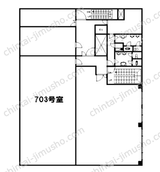 六興ビル7Fの間取図