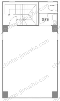 亀島ビル3Fの間取図