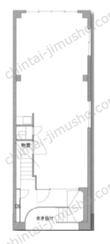 中山ビル2Fの間取図