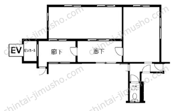 ラビアンヌビル8Fの間取図