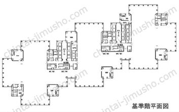 新宿パークタワー30Fの間取図