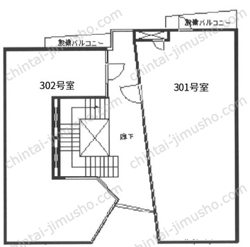 N's one zoshiki3Fの間取図