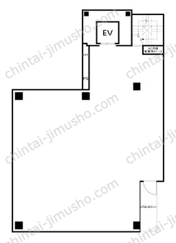 SANWA すずらん Bldg.7Fの間取図