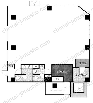 南大和ビル1Fの間取図