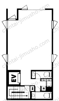 エラスムス虎ノ門2Fの間取図