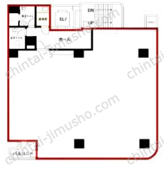 有楽堂ビル5Fの間取図