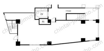 GSビル1Fの間取図