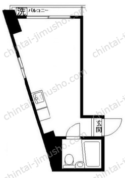 ドルメン西麻布3Fの間取図