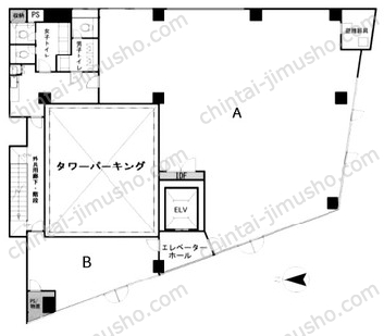 大宮西口第二大栄ビル3Fの間取図