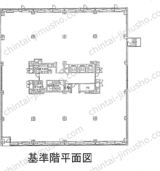 虎ノ門30森ビル3Fの間取図