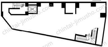 アスライン池袋B1Fの間取図