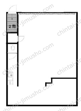 内藤ビル1Fの間取図