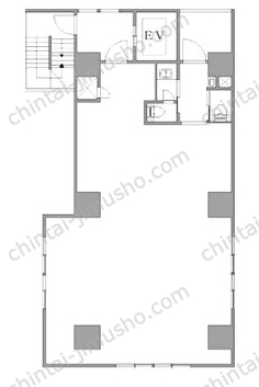 SNT日本橋ビル8Fの間取図