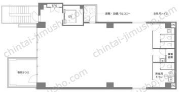 owns平河町3Fの間取図