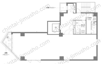 owns新橋11Fの間取図