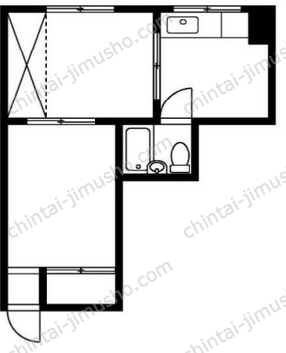 田中ビル2Fの間取図