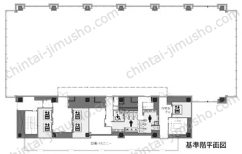 IT TOWER TOKYO24Fの間取図