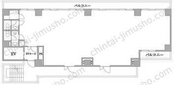 日昇ビル2Fの間取図