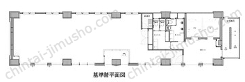 テイケイ新宿ビルヂング2Fの間取図