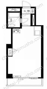 メゾン東麻布4Fの間取図