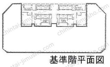 大森ベルポートA棟9Fの間取図