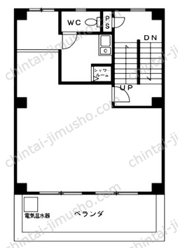 中野ビル4Fの間取図