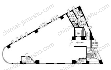 新宿光ビルディング6Fの間取図