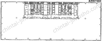 汐留住友ビル1Fの間取図