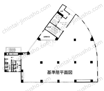 東熱新川ビル3Fの間取図