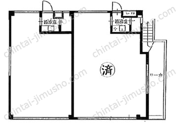 ハイラークKATO1Fの間取図