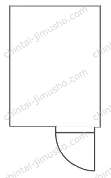 八王子スカイマンション1Fの間取図