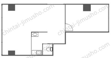 富士ハイツ／フジハイツ1Fの間取図