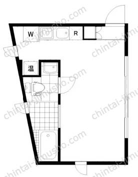 AWレジデンス西馬込3Fの間取図