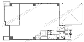 京浜興産コヤマビル2Fの間取図