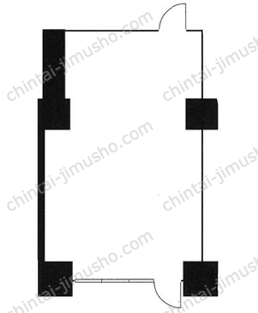 アイリンクタウンいちかわザ・タワーズウエスト1Fの間取図