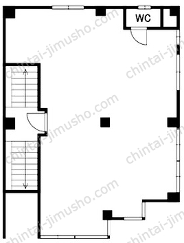 第二中内ビル2Fの間取図