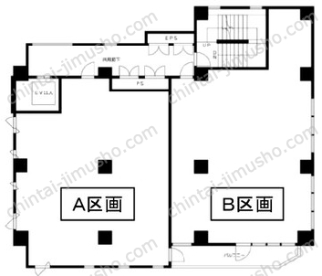 IPSビル3Fの間取図