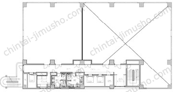 Tokyo Monnaka Village4Fの間取図