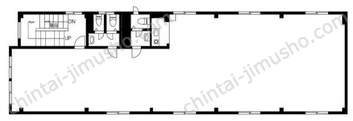 オガワとうちゅうビル2Fの間取図